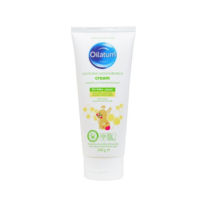 Oilatum Baby Soothing Moisture Rich Cream, 200g - Makkah Pharmacy