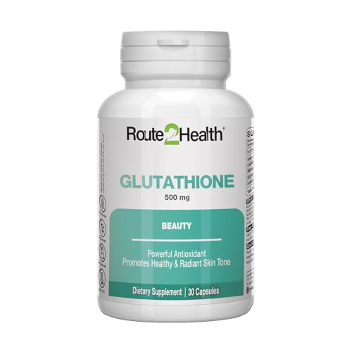 Route 2 Health Glutathione – 30 Capsules for Skin Glow & Immunity