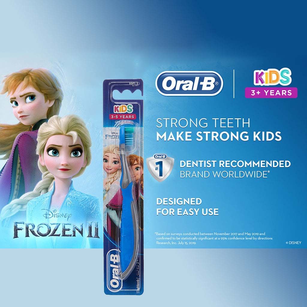 Oral-B Cars Kids Orange & Red Soft Toothbrush (3-5 Years), 1 Piece - Makkah Pharmacy