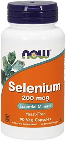 Now, Selenium 200 Mcg, 90 Vegetarian Capsules