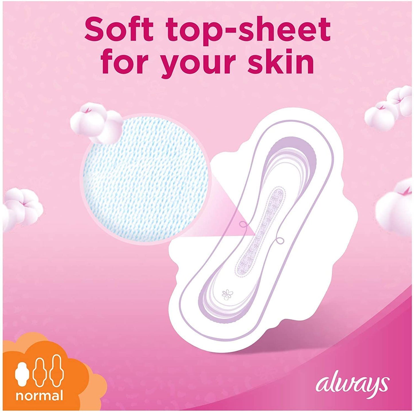 Always Ultra Thin Cottony Soft Pads Value Pack, 20 Pieces - Makkah Pharmacy