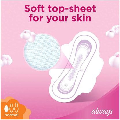 Always Ultra Thin Cottony Soft Pads Value Pack, 20 Pieces - Makkah Pharmacy