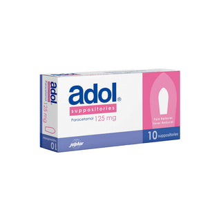 adol 125mg suppositories 10s