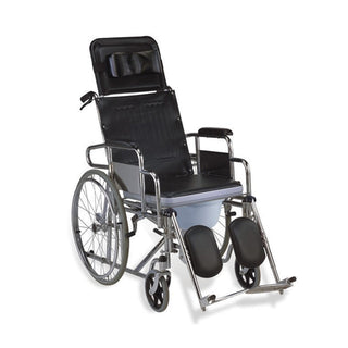 3W-609Gc-46 Commode Wheelchair