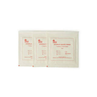 Sterile Gauze Swab Box, 7.5x7.5cm, 100 Pieces