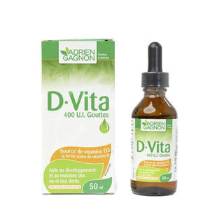 Adrien Gagnon D-VITA 400 I.U.Drops 50ml - Makkah Pharmacy