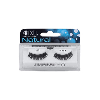 Ardell Natural Reusable Eyelashes - Black 103, 1 Pair - Makkah Pharmacy