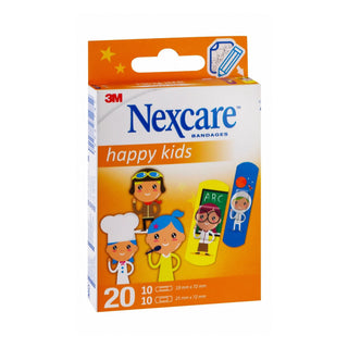 Nexcare Happy Kids Assorted Bandages, 20 Pieces