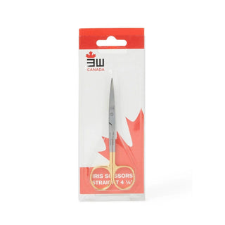 Iris-Straight Dissecting Scissor Half Gold - Makkah Pharmacy