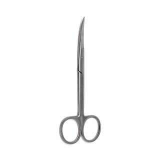 3W03-350 Iris Curved Dissecting Scissor Half Gold