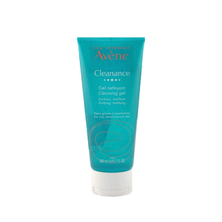Avene Eau Thermale Cleanance Purifying & Mattifying Facial Cleansing Gel for Oily & Blemish Prone Skin, 200ml