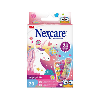 Nexcare Happy Kids Plasters Magic Assorted N3-20-2G, 20 Pieces