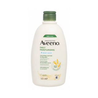 Aveeno Daily Moisturizing, Soothing & Nourishing Body Wash with Oat for Normal & Dry Skin - soap free, 500 ml - Makkah Pharmacy