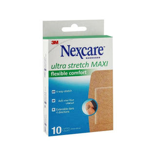 Nexcare Ultra Stretch Maxi Plasters, 10 Pieces