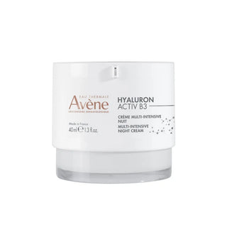 Avene Hyaluron Activ B3 Repairing, Firming & Anti-Wrinkle Facial Night Cream with Niacinamide, Retinal & Haritaki Extract, 40ml