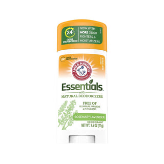Arm & Hammer Essentials 24H Deodorant Stick Rosemary & Lavender Scent, 71g