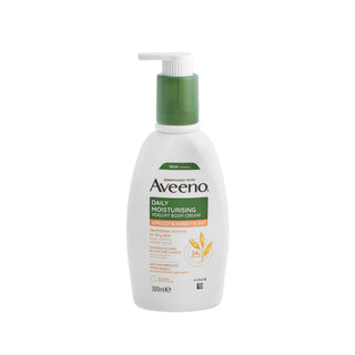 Aveeno Daily Moisturizing Yogurt Apricot & Honey Scent Body Cream, 300ml - Makkah Pharmacy