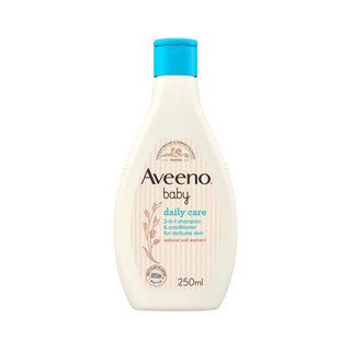 Aveeno Baby Daily Care 2-in1 Shampoo & Conditioner for Delicate Skin, 250ml - Makkah Pharmacy