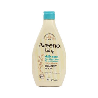 Aveeno Baby Hair & Body Wash, 400ml - Makkah Pharmacy
