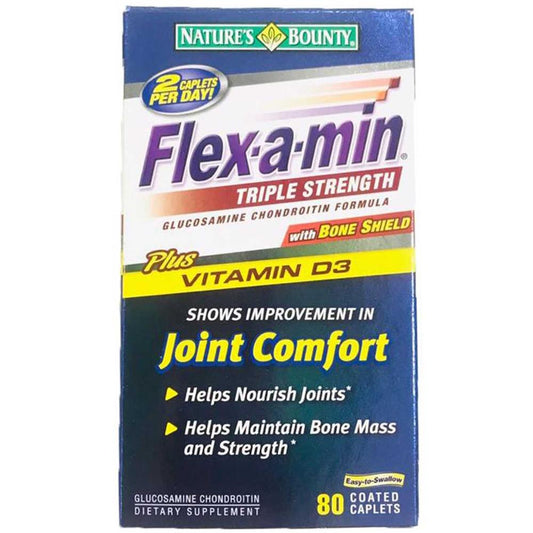 Nature'S Bounty Flex-A-Min Triple Strength Caplets 80'S
