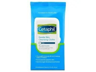 Cetaphil Gentle Skin Cleanser Cloths 25 pcs - Makkah Pharmacy
