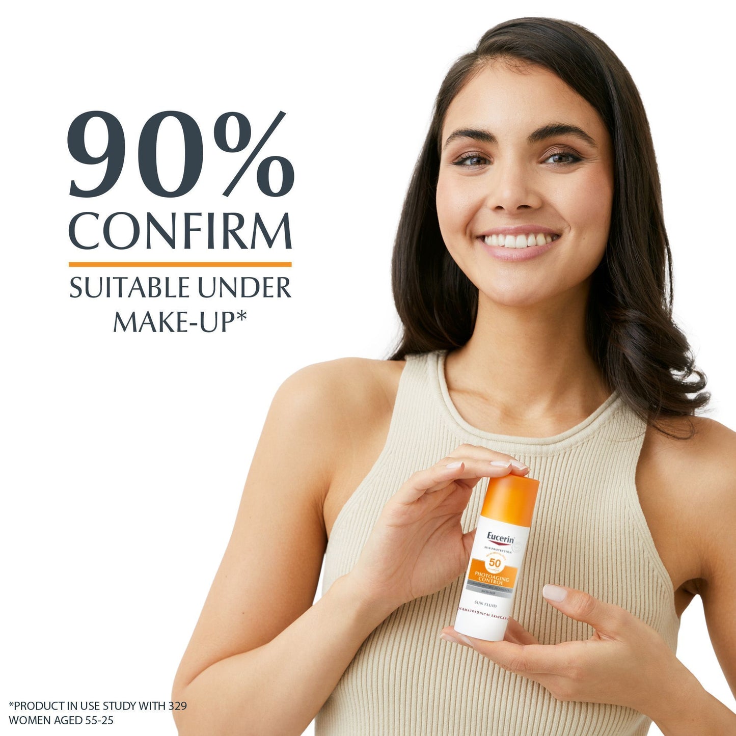 Eucerin Anti-Aging Sunscreen for All Skin Types SPF50, 50ml - Makkah Pharmacy