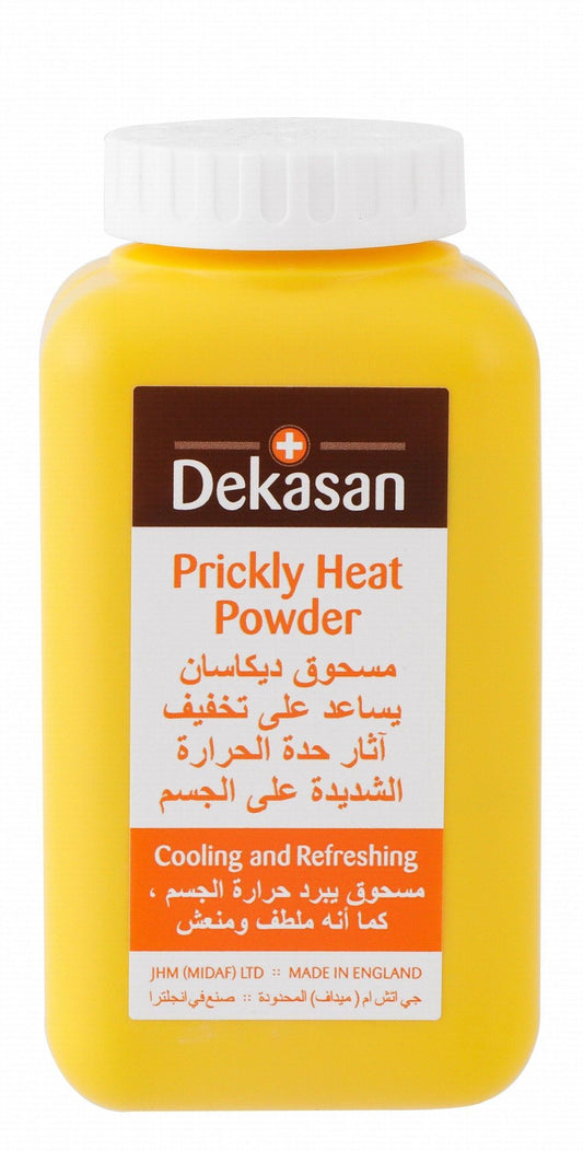 Dekasan Cooling & Refreshing Prickly Heat Powder, 100g - Makkah Pharmacy