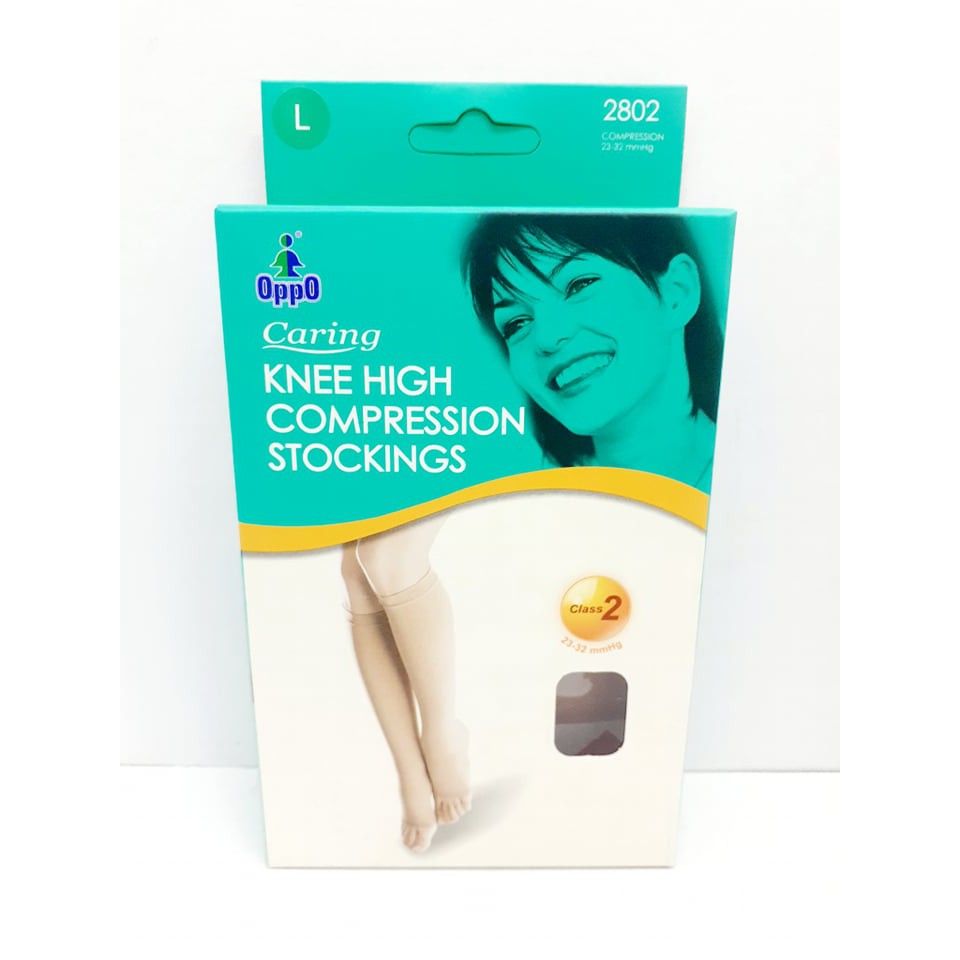 Oppo 2803 Caring Knee High Compression Socking, Xxl - Makkah Pharmacy