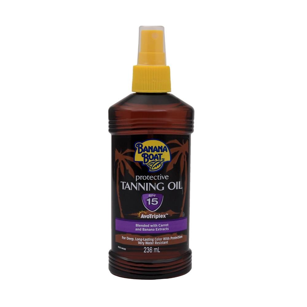 Banana Boat Spf15 Protective Tanning Oil 236Ml