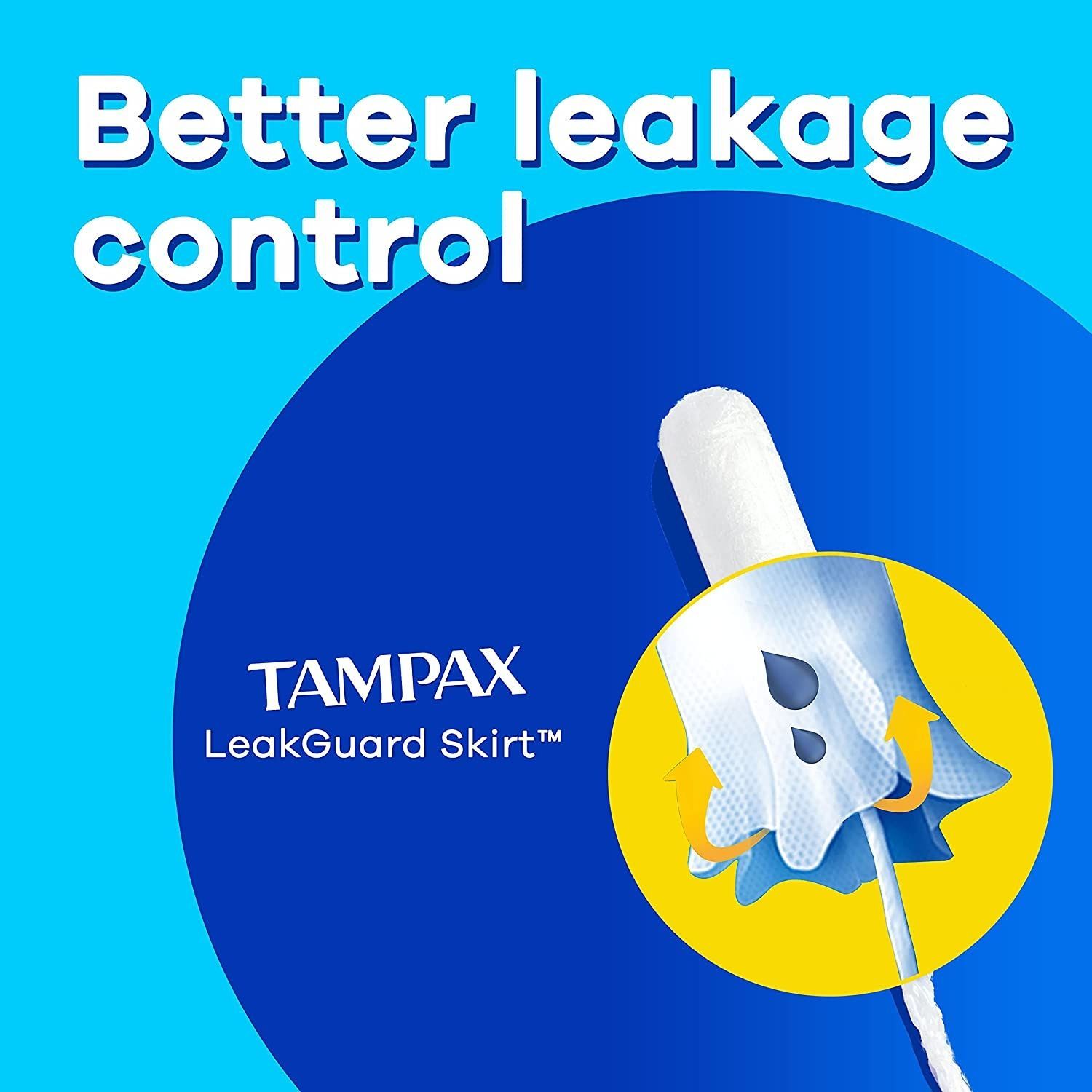 Tampax Regular Absorbency Cardboard Applicator Tampons, 12 Pieces - Makkah Pharmacy