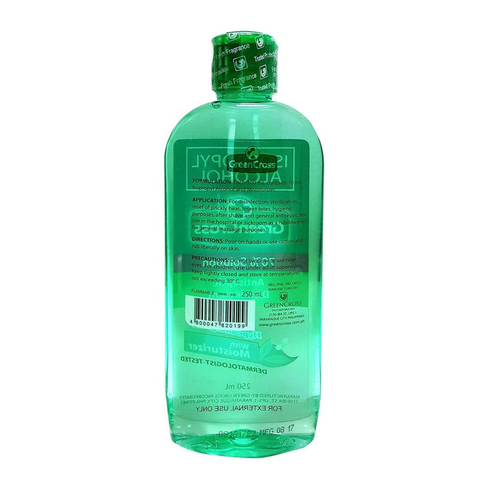 Green Cross Ispropryl 70% 250 Ml - Makkah Pharmacy