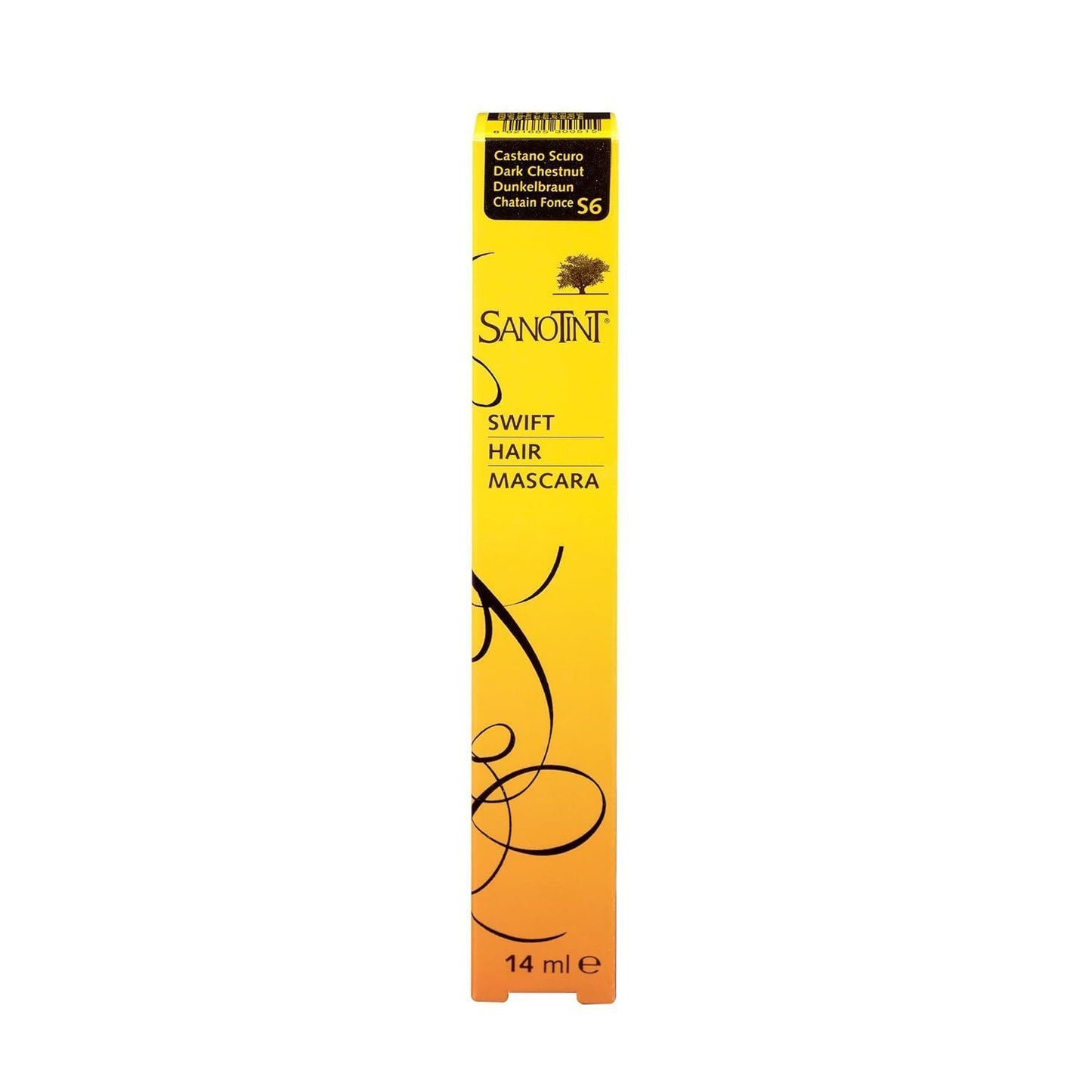 Sanotint Swift Hair Mascara Color: S6 Dark Chestnut - Makkah Pharmacy