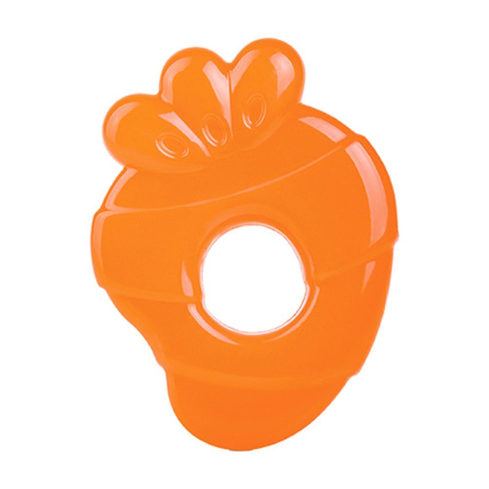 Pigeon Yellow Trumpet Shape Cooling Teether (4+ Months), 1 Piece