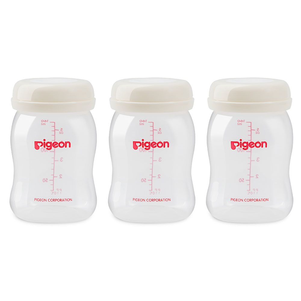 brestmilk storage bottled 160ml 3 pcs/set - Makkah Pharmacy