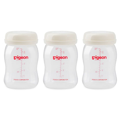 brestmilk storage bottled 160ml 3 pcs/set - Makkah Pharmacy