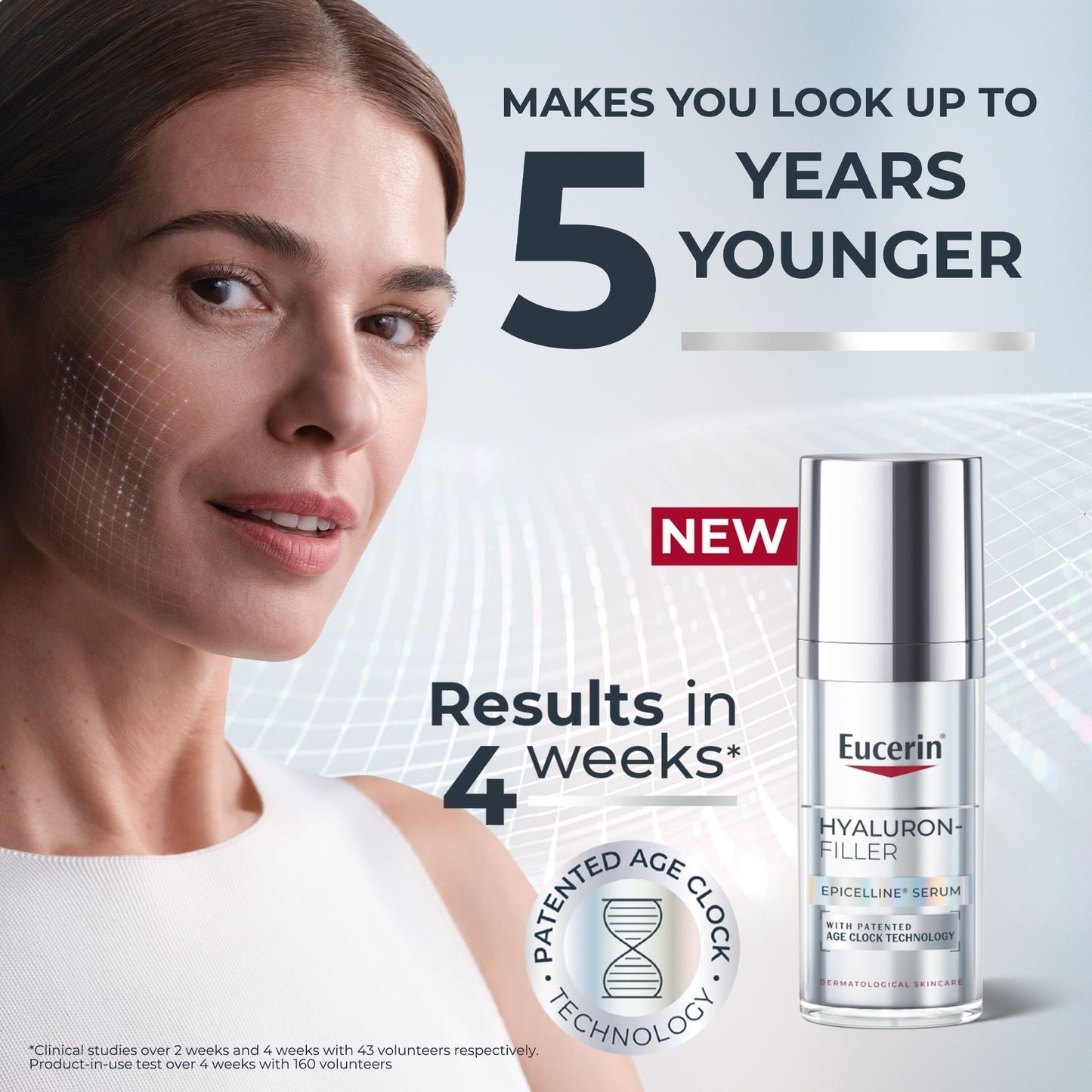 Eucerin Epicelline Hyaluron-Filler Anti-Aging Facial Serum, 30ml - Makkah Pharmacy