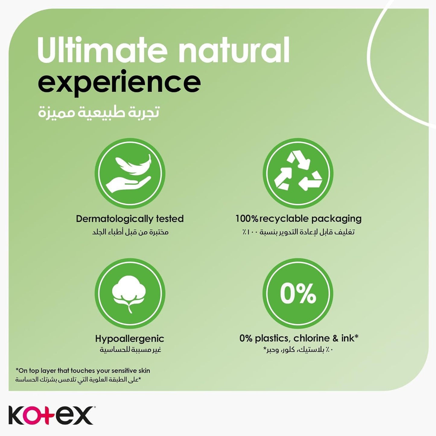 Kotex Normal Pantyliners, 54 Pieces - Makkah Pharmacy