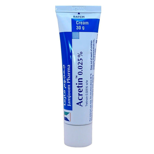 Acretin Cream 0.025%, 30g