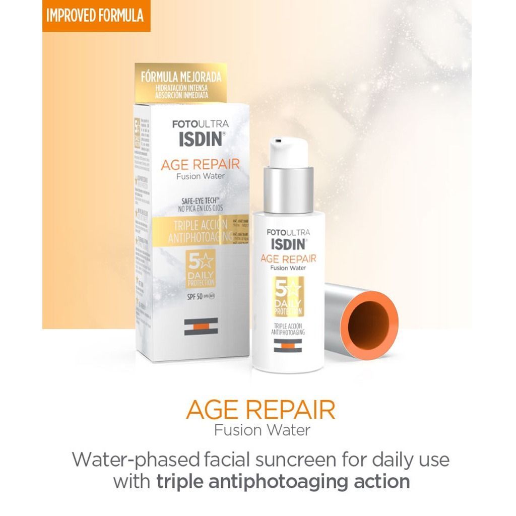 Isdin Foto Ultra Uv Care Age Repair Fluid Spf 50+ 50Ml - Makkah Pharmacy