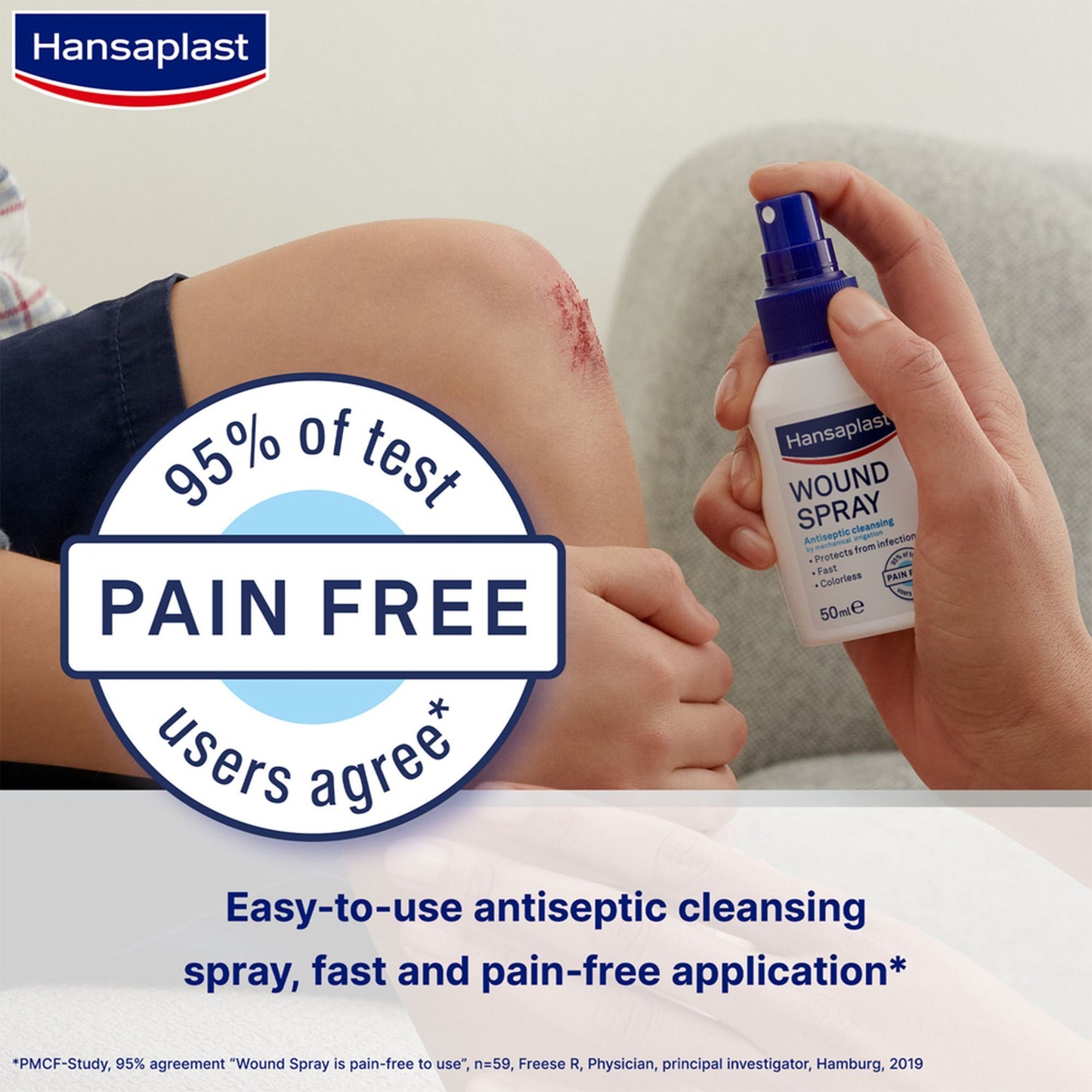 Hansaplast Antiseptic Wound Spray, 100ml - Makkah Pharmacy