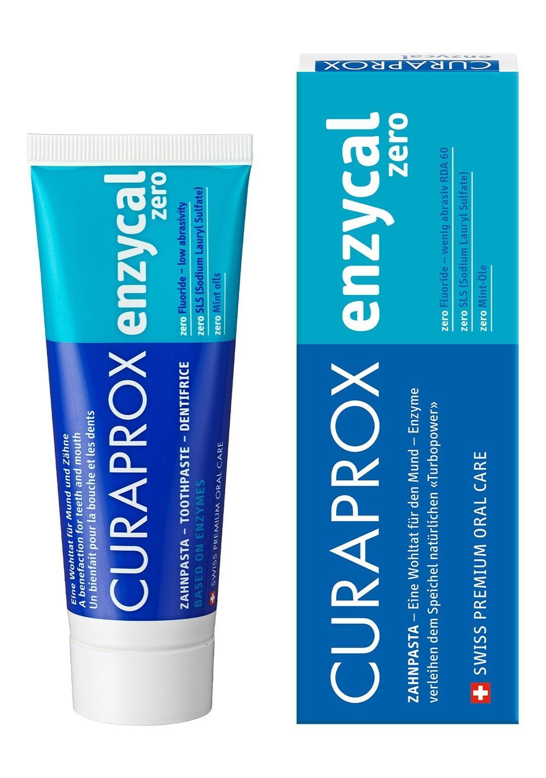 Curaprox Enzycal Zero Toothpaste, 75ml - Makkah Pharmacy