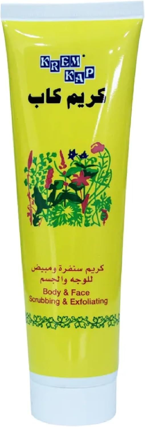 Krem Kap Scrubbing & Exfoliating Cream for Face & Body, 150ml - Makkah Pharmacy
