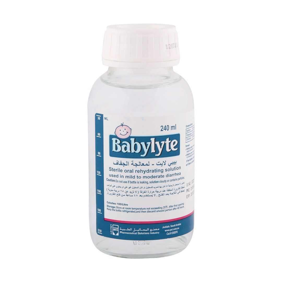Babylyte Sterile Oral Rehydrating Solution, 240ml - Makkah Pharmacy