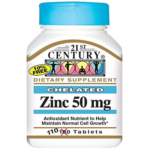 21St Century Zinc 50Mg 110 Tabs