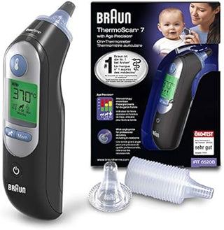 Braun IRT Black 6520 Ear ThermoScan 7, Age Precision