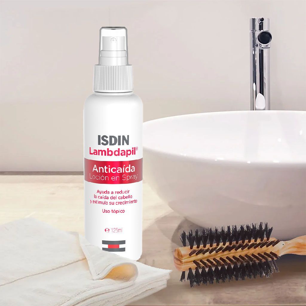 Isdin Lambdapil Anti-Hair Loss Lotion Spray, 125ml - Makkah Pharmacy