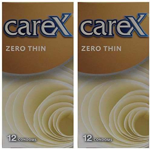 Carex Zero Thin Condoms 12'S