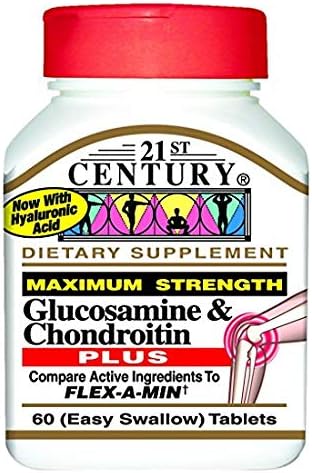 21st Century Glucosamine & Chondroitin Plus - 60 Tablets
