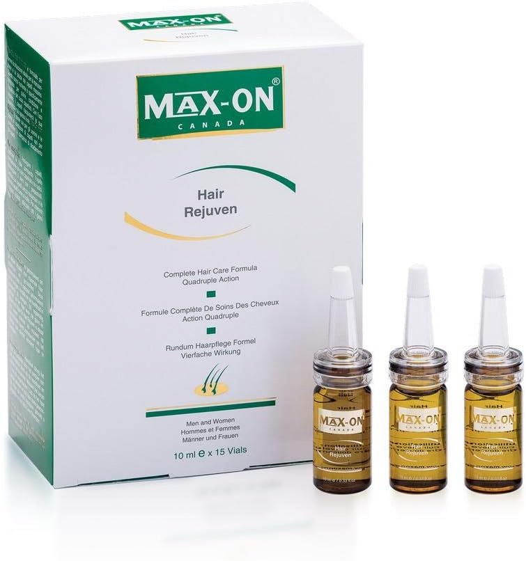 MAX-ON HAIR REJUVEN 10ML X 15'VIALS - Makkah Pharmacy