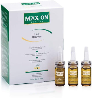 MAX-ON HAIR REJUVEN 10ML X 15VIALS - Makkah Pharmacy